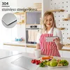 2 Stück Schneidebrett Edelstahl, Titan Chopping Board, Auch Produktbild-Vorschau 6