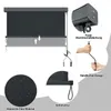 LZQ 250x160cm venkovní vertikální markýza Výsuvná Náhled obrázku produktu 6