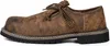 PAULGOS Trachtenschuhe Antik Echt Leder Haferlschuhe Haferl Produktbild-Vorschau 2