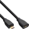 InLine® Micro-USB Verlängerung, USB 2.0 Micro-B Stecker auf Produktbild-Vorschau 2