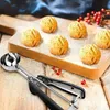Eisportionierer Edelstahl mit Auslöser 4 cm Eislöffel Produktbild-Vorschau 2