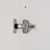 SoBuy Waschmaschinen-Schrank BZR231-W: Detail der Metallbeschläge an der weißen Tür Anteprima dell’immagine prodotto