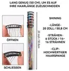 12 Stück Hair Tinsel Extensions Clip In, Glitzer Produktbild-Vorschau 2