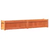 The Living Store Pflanzkübel Wachsbraun 180x31x31 cm Produktbild-Vorschau 3