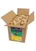 A cardboard box filled with firelighters, with a label on the front. Podgląd zdjęcia produktu