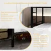 Sweiko Twin sur Twin lit superposé en métal pour enfants Voir les images du produit 6