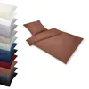 Bettwäsche Set 155x200-80x80cm 100% RENFORCE Baumwolle Produktbild-Vorschau 2