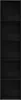 vidaXL Bibliothèque Chêne Noir 40 x 30 x 189 cm Bois Voir les images du produit 4