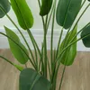 HOMCOM Künstliche Paradiesvogel groß 110cm Kunstpflanze mit Produktbild-Vorschau 9
