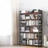Industrielles Rustikales Stehendes Bücherregal 6 Regale Produktbild-Vorschau 10