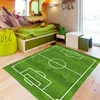 Fußballteppich interessanter Sportszenendesign Produktbild-Vorschau 2