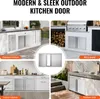 SucceBuy Porte d'accès au barbecue, 914 x 534 mm, double Voir les images du produit 6
