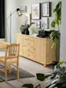 Möbilia Kommode | 4 Schubladen | 2 Türen | Kiefer-Holz Produktbild-Vorschau 5