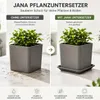 Podstawka pod doniczkę Jana antracyt 28 x 28 cm - Podgląd zdjęcia produktu 6
