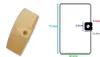 A vacuum cleaner bag is shown next to a diagram with dimensions. Anteprima dell’immagine prodotto