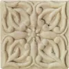 Clayre & Eef. Adorno para puerta, 4x4 cm, color beige, Vista previa de la imagen del producto 1