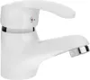 A white bathroom faucet is shown against a white background. Podgląd zdjęcia produktu