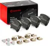 Brembo Bremsbelagsatz, Scheibenbremse Hinterachse P 85 073 Produktbild-Vorschau 2