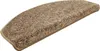 Velours-Stufenmatte Triumph Taupe (halbrund) in 2 Größen, Produktbild-Vorschau 2
