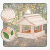 Woodygift Karmnik dla ptaków wiszący drewniany DIY do Podgląd zdjęcia produktu 12