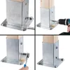SOTECH Bodenhülse 60 x 60 mm feuerverzinkt – Pfostenträger Produktbild-Vorschau 6
