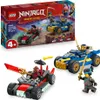 LEGO NINJAGO Action-Autorennen: Rogue vs. Drix, Bausatz, 4 Produktbild-Vorschau 1