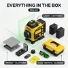 Nivel láser 4D verde de 16 líneas 360º autonivelante con Vista previa de la imagen del producto 5