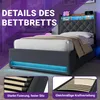STILVORA Polsterbett 90×190 mit bettkasten,Stauraumbett Produktbild-Vorschau 8