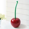 Toilettenbürstengarnitur Kirschbaumstil Weinrot Langlebige Produktbild-Vorschau 2