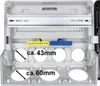 Distributore di potenza custodia vuota IP44 280x260 TpE Anteprima dell’immagine prodotto 5