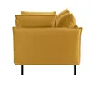 Elegantes Victoria 2-Sitzer Sofa aus Samtstoff Produktbild-Vorschau 2