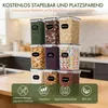 Theo&Cleo Vorratsdosen mit Deckel luftdicht, 9 Stück je 2L, Produktbild-Vorschau 6