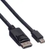 ROLINE DisplayPort Kabel, DP ST - Mini DP ST, schwarz, 5 m Produktbild-Vorschau 2