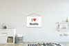 MuchoWow® Textilposter Ich liebe - Noëlle - Mädchen 60x45 Produktbild-Vorschau 2