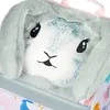Close-up of a children's backpack with a bunny face. Produktbild-Vorschau