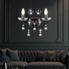 Globo Lighting Wandleuchte Metall schwarz-chrom, 2x E14 Produktbild-Vorschau 5