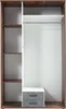 Kleiderschrank Ellis 120cm mit 3 Türen 2 Schubladen und Produktbild-Vorschau 6
