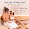 LoWell Saunahut aus Filz – Motiv Braun – für Damen und Produktbild-Vorschau 4
