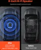 VEVOR subwoofer do auta pod sedadlo, 300 W, tenký aktivní Náhled obrázku produktu 3