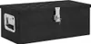 vidaXL Úložný box černý 70x31x27 cm Hliník Náhled obrázku produktu 7