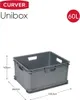 Curver scatola di immagazzinaggio Unibox XL 60L Grigio Anteprima dell’immagine prodotto 6