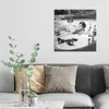 DEQORI Hybrid Leinwand Bild 50x50 cm 'Bad der Eleganz' Produktbild-Vorschau 3