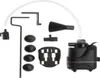 A collection of aquarium filter parts and the filter unit itself, laid out on a white background. Podgląd zdjęcia produktu