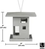 Umbra Vogelhaus Bird Cafe, Vogelfutterspender, Kunststoff, Produktbild-Vorschau 6