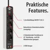 Brennenstuhl Steckdosenleiste  Ecolor 4x weiß/schwarz Produktbild-Vorschau 7