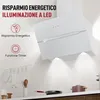 LEVIVO A+++ Cuffia di aspirazione senza testa 60 cm Anteprima dell’immagine prodotto 2