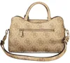 Beige Janie Handtasche mit Logo und verstellbarem Produktbild-Vorschau 2