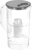 AquaFloow Wasserfilter Kanne 2,5L Grau + 3 Filterkartuschen Produktbild-Vorschau 3