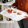 Orion | Servírovací podnos - 43,5 X 31,5 cm - Bílý - Náhled obrázku produktu 2
