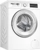 A white Bosch front-loading washing machine shown at an angle. Anteprima dell’immagine prodotto